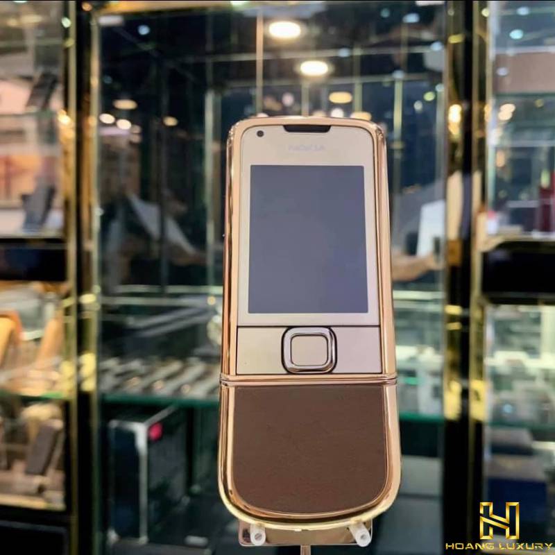 NOKIA 8800 VÀNG HỒNG GOLD DA NÂU BẢN 1GB