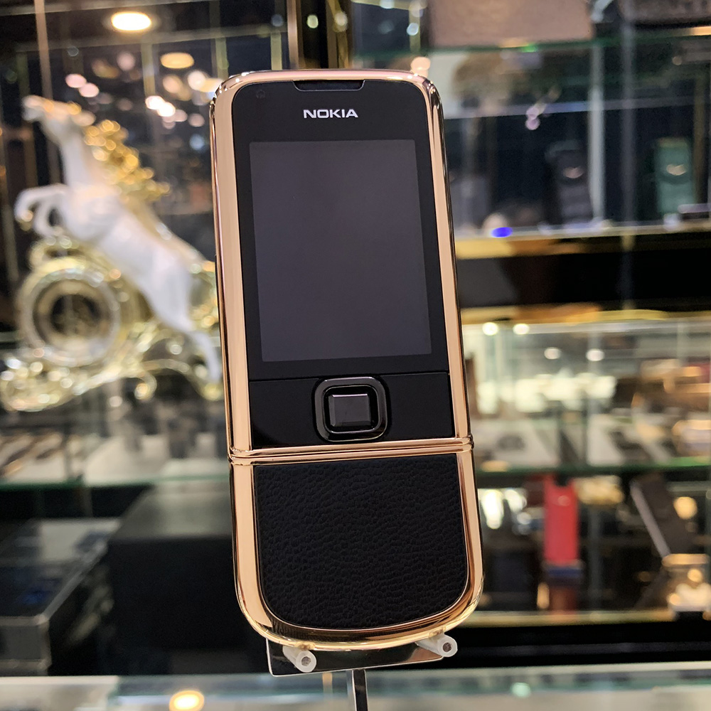 Nokia 8800 vàng hồng da đen cao cấp | Hoàng Luxury