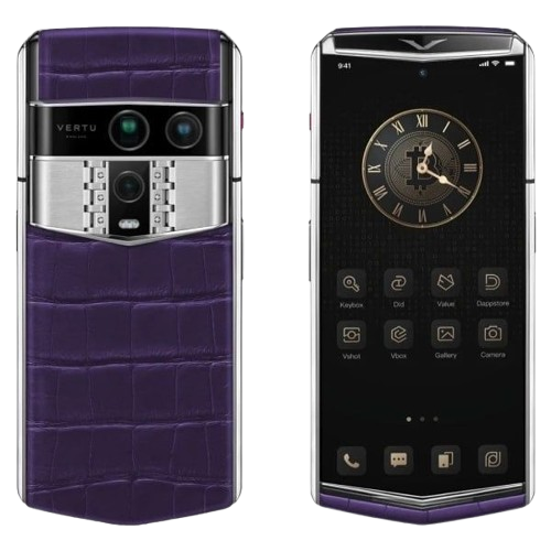 Vertu Agent Q Silver Advanced Set Grape Purple Alli 1TB