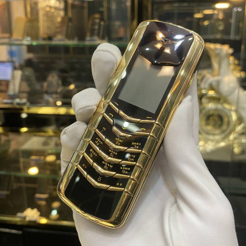 ĐIỆN THOẠI VERTU SIGNATURE M VÀNG KHỐI