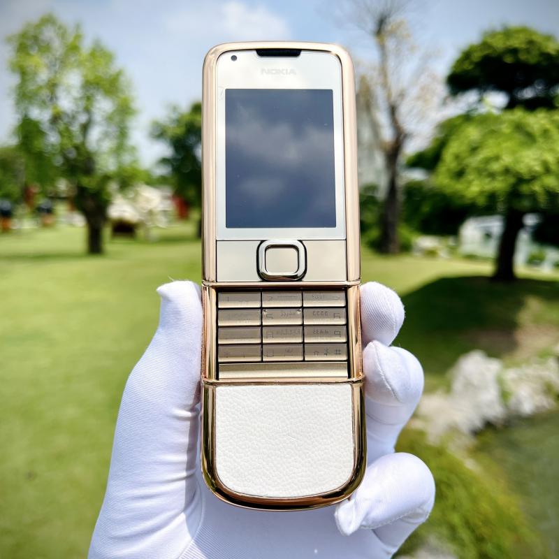 NOKIA 8800 VÀNG HỒNG DA TRẮNG CAO CẤP