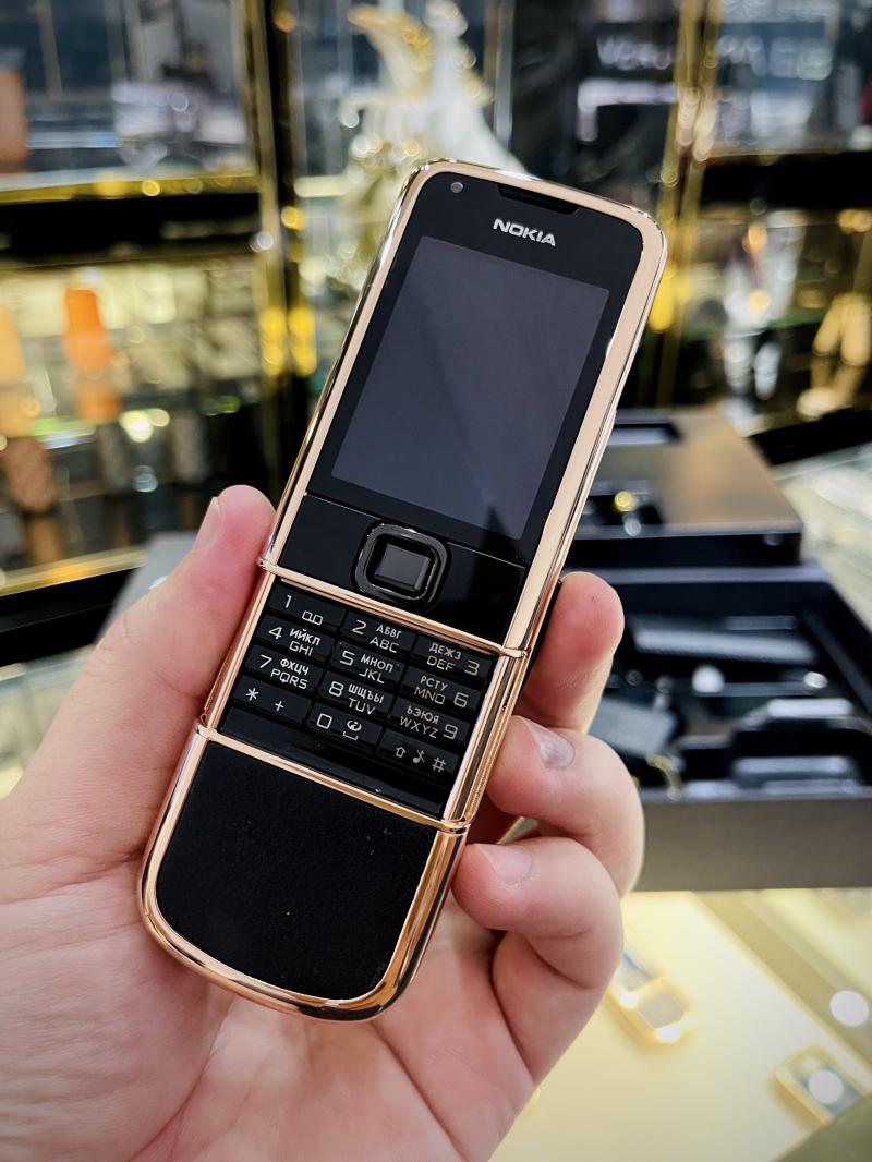 nokia 8800 vàng hồng da đen