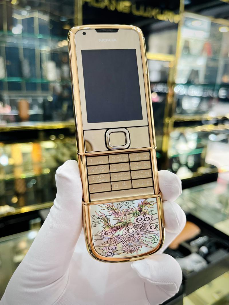 nokia 8800 vàng hồng long phụng