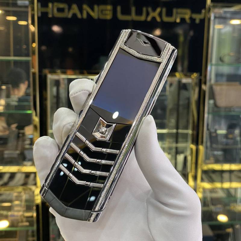 VERTU SIGNATURE S DIAMOND ALIGATOR INVISIBILITY KEYS