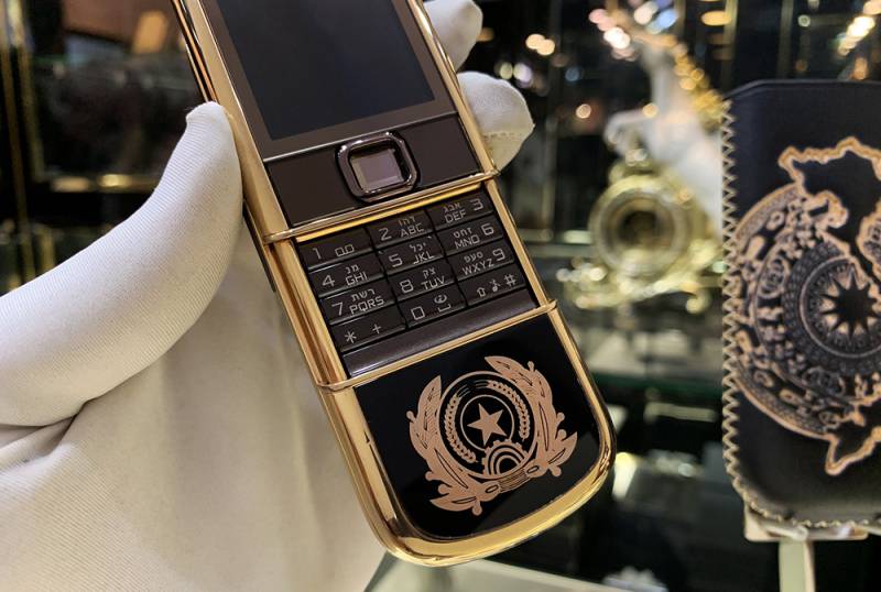 NOKIA 8800 VÀNG HỒNG SAPPHIRE DA NÂU CÔNG AN ND