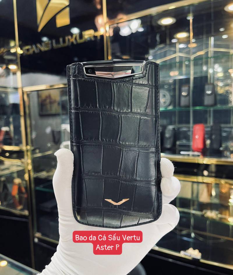 Bao da cá sấu Vertu Aster P