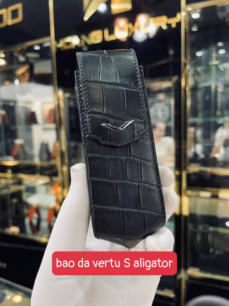 Bao da Vertu S Aligator