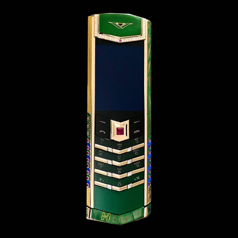 VERTU SIGNATURE S GUAN YU ROSE GOLD DIAMONDS BESPOKE| VERTU CHÍNH HÃNG