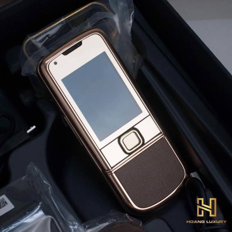 NOKIA 8800 VÀNG HỒNG GOLD DA NÂU 4GB