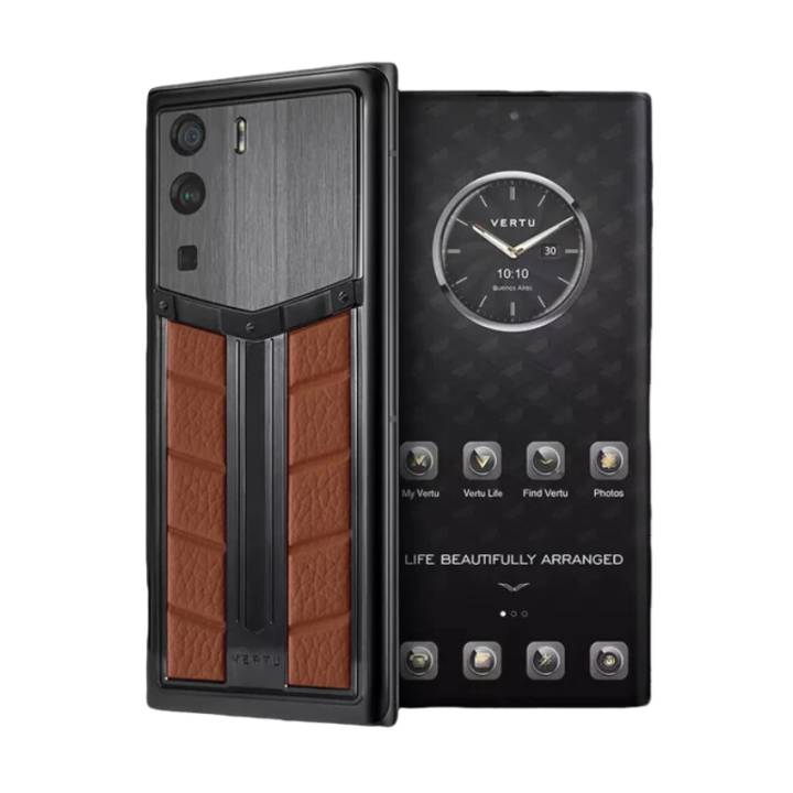 META VERTU RACE TRACK DESIGN BROWN CALF