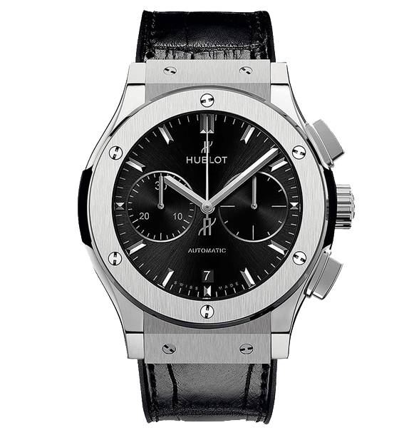 HUBLOT CLASSIC FUSION CHRONOGRAPH TITANIUM BLACK