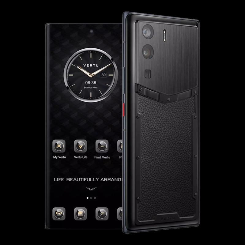 META VERTU CALF LEATHER JADE BLACK