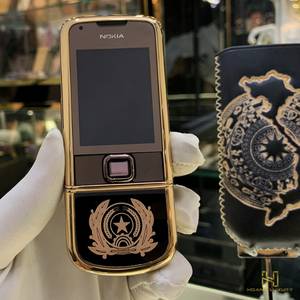 NOKIA 8800 VÀNG HỒNG SAPPHIRE DA NÂU CÔNG AN ND
