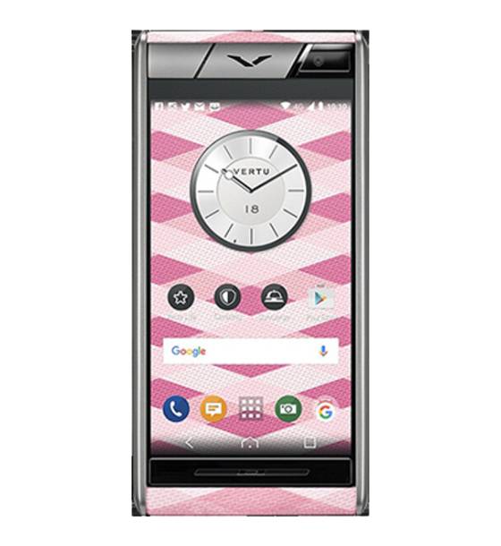 VERTU ASTER PINK CHERVON MỚI 100%