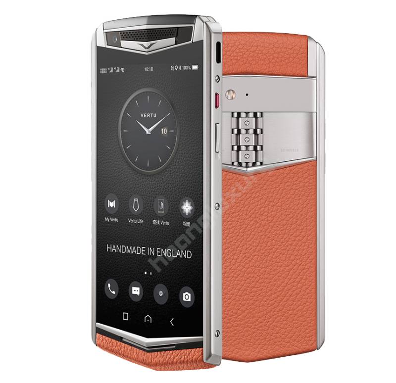 Vertu Aster P Dawning Orange Calf New