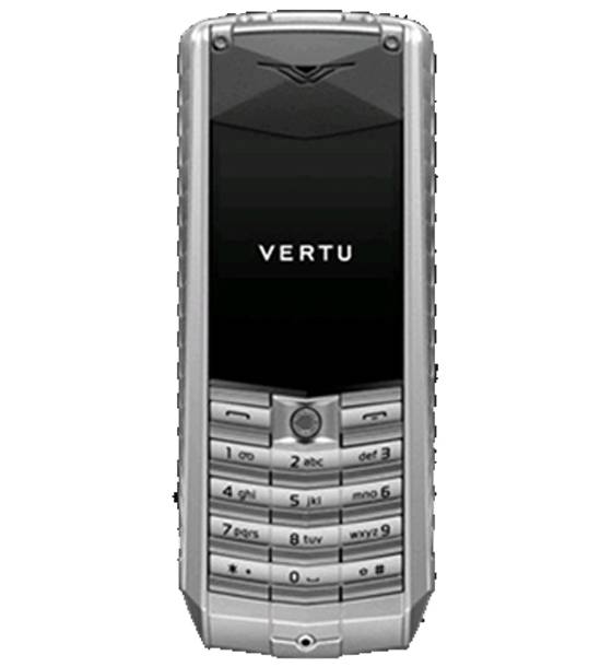 VERTU ACSENT NEW ALUMINIUM BROWN LEATHER
