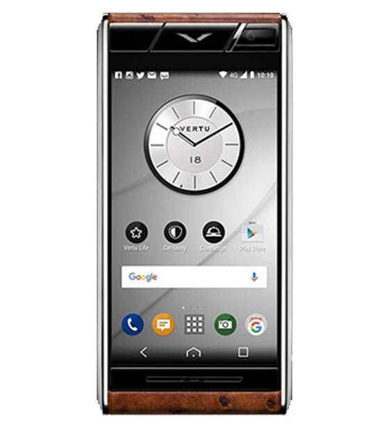VERTU ASTER COGNAC OSTRICH MỚI 100%