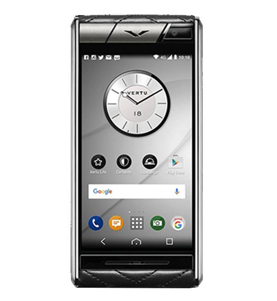 VERTU ASTER QUILT BLACK MỚI 100%