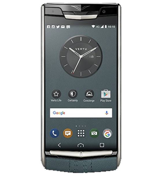 VERTU NEW SIGNATURE TOUCH TEAL FLUTED MỚI 100%