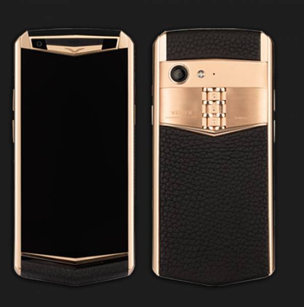 Vertu Aster P Rose Gold New, Vertu chinh