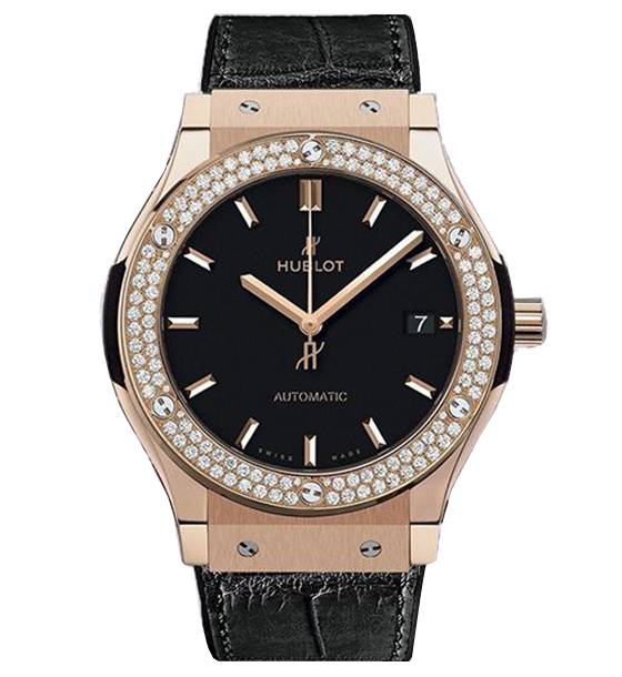 ĐỒNG HỒ HUBLOT CLASSIC FUSION KING GOLD DIAMONDS