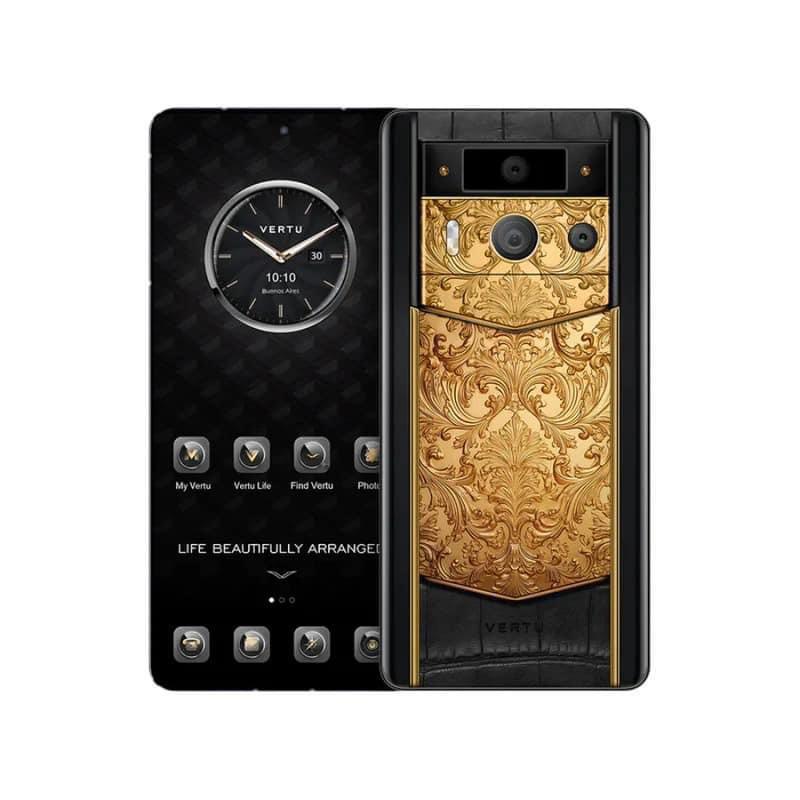 METAVERTU 2 Custom Decoration with Alligator Black