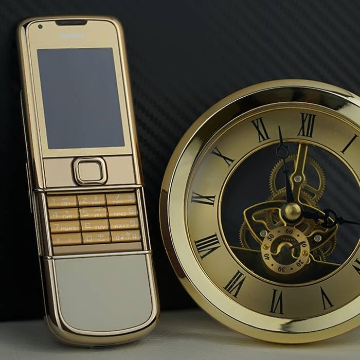 NOKIA 8800 GOLD 18K NGUYÊN BẢN FPT DA TRẮNG