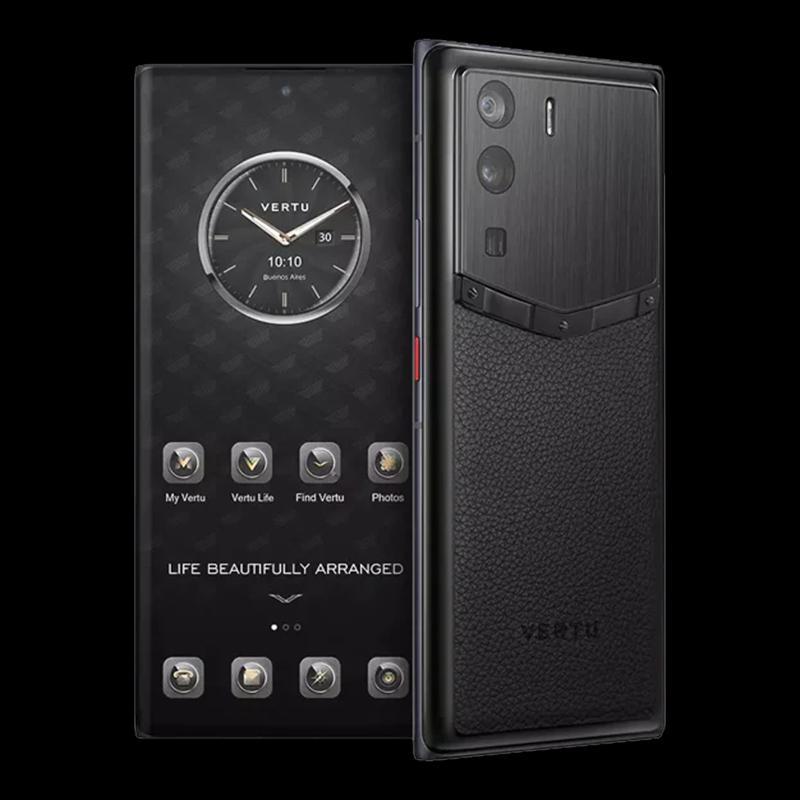 META VERTU FRAMELESS CALF LEATHER BLACK
