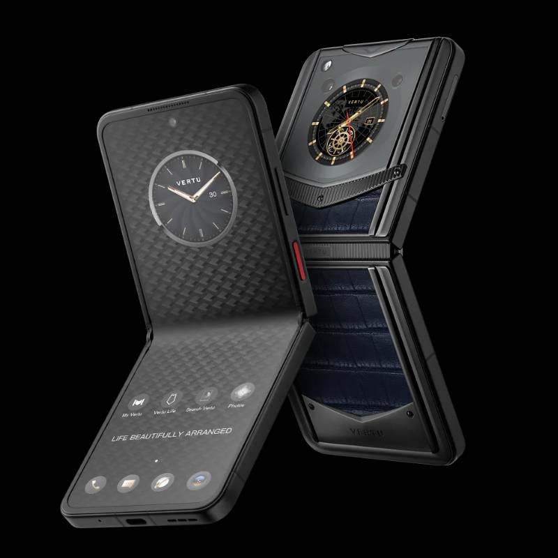 VERTU IRONFLIP PRE-ORDER NAVY BLUE ALLIGATOR SKIN