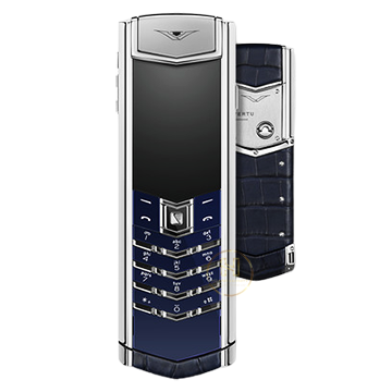 ĐIỆN THOẠI VERTU SIGNATURE S NAVY ALIGATOR