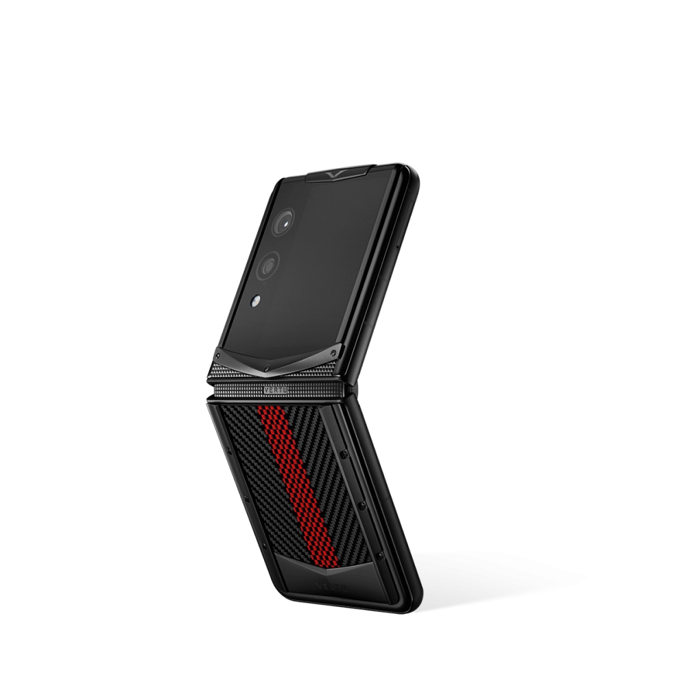 Quantum Flip Carbon Texture Series – Auspicious Phoenix