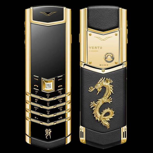ĐIỆN THOẠI VERTU SIGNATURE S DRAGON YELLOW GOLD