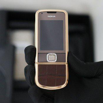 NOKIA 8800 ARTE ROSE GOLD SAHARA CROCODILE BESPOKE