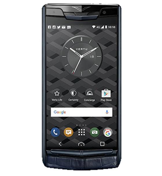 VERTU NEW SIGNATURE TOUCH PURE NAVY ALLIGATOR MỚI 100%